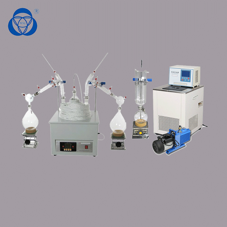 10L50L/H Molecular Distillation Equipment , Vacuum Distillation Kit