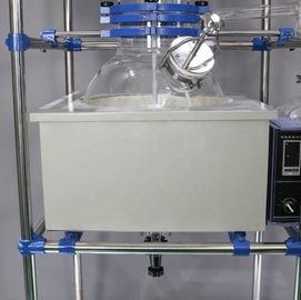 Vacuum Glass Reactor Vessel , High Pressure Glass Reactor Excellent Tightness