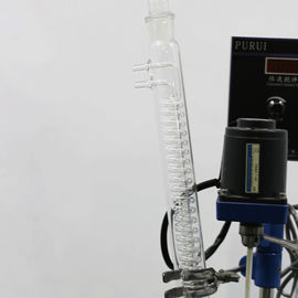Professional Chemglass 20l Reactor , Borosilicate Glass Reactor Solvent Resistant PTFE Seal