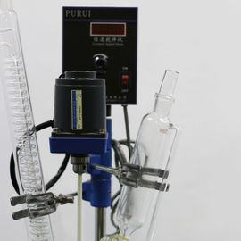 Professional Chemglass 20l Reactor , Borosilicate Glass Reactor Solvent Resistant PTFE Seal