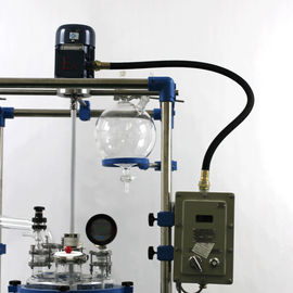 Anti Vibration Jacketed Glass Vessel  Long Time Durability Safe Operation Efficient