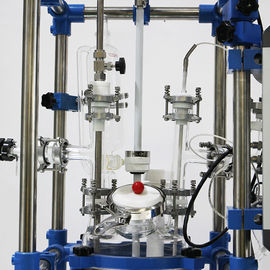 Automatic Glass Distillation Unit , Lab Distillation Equipment Large LCD Display