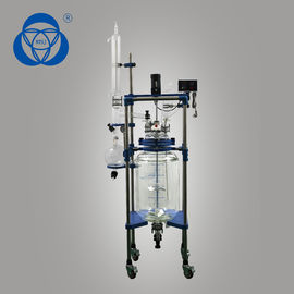 Customized Glass Distillation Unit PTFE Sealing Parts Reasonable Structure