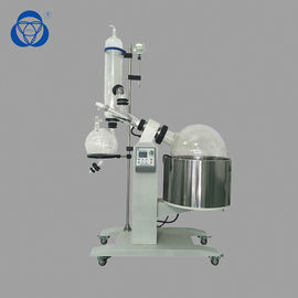 Biotechnology Glass Distillation Unit Equipment  Low Boiling Points Jacketed Feeding Flask