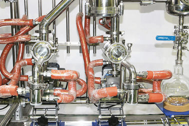 High Vacuum Pressure Molecular Distillation Equipment Machine Unit Toxicity Avoid
