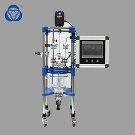 Certificación de cristal vestida semi automática del CE del recipiente del reactor 220V 50Hz